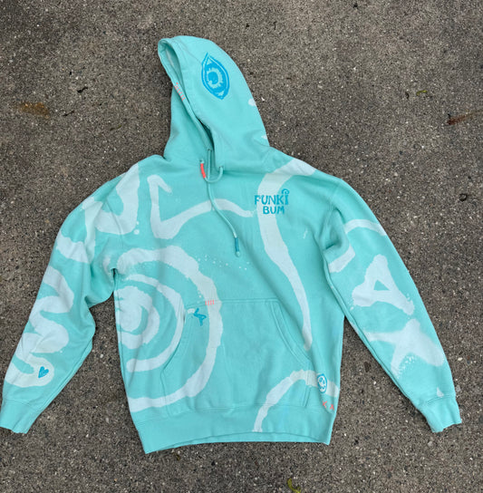 Ocean Hand Dyed Hoodie