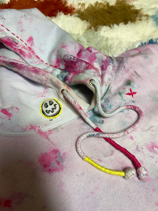 Snow Dyed Funki Purple Hoodie (XL)