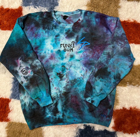 Ice Dyed FUNKI Crewneck (L)