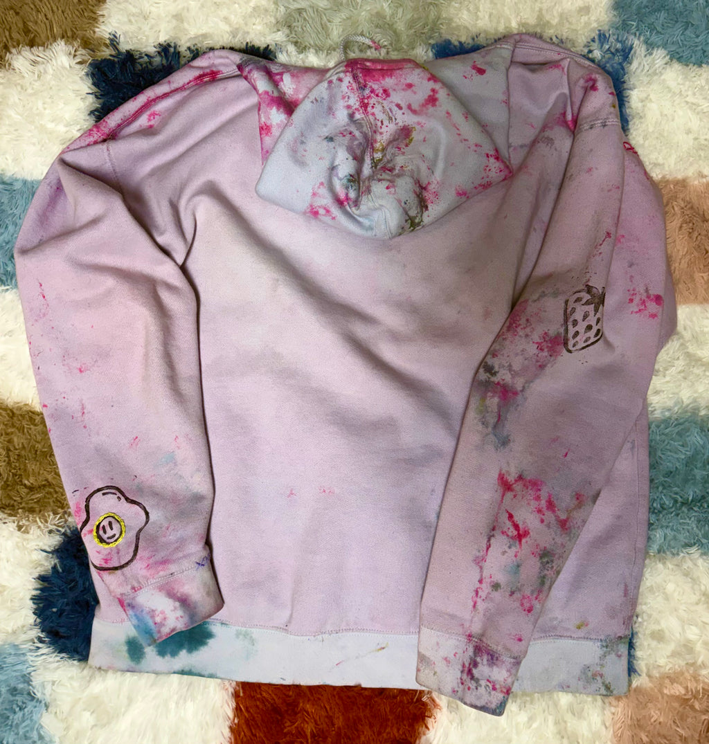 Snow Dyed Funki Purple Hoodie (XL)